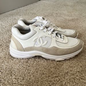 Chanel sneakers (neutral tone)